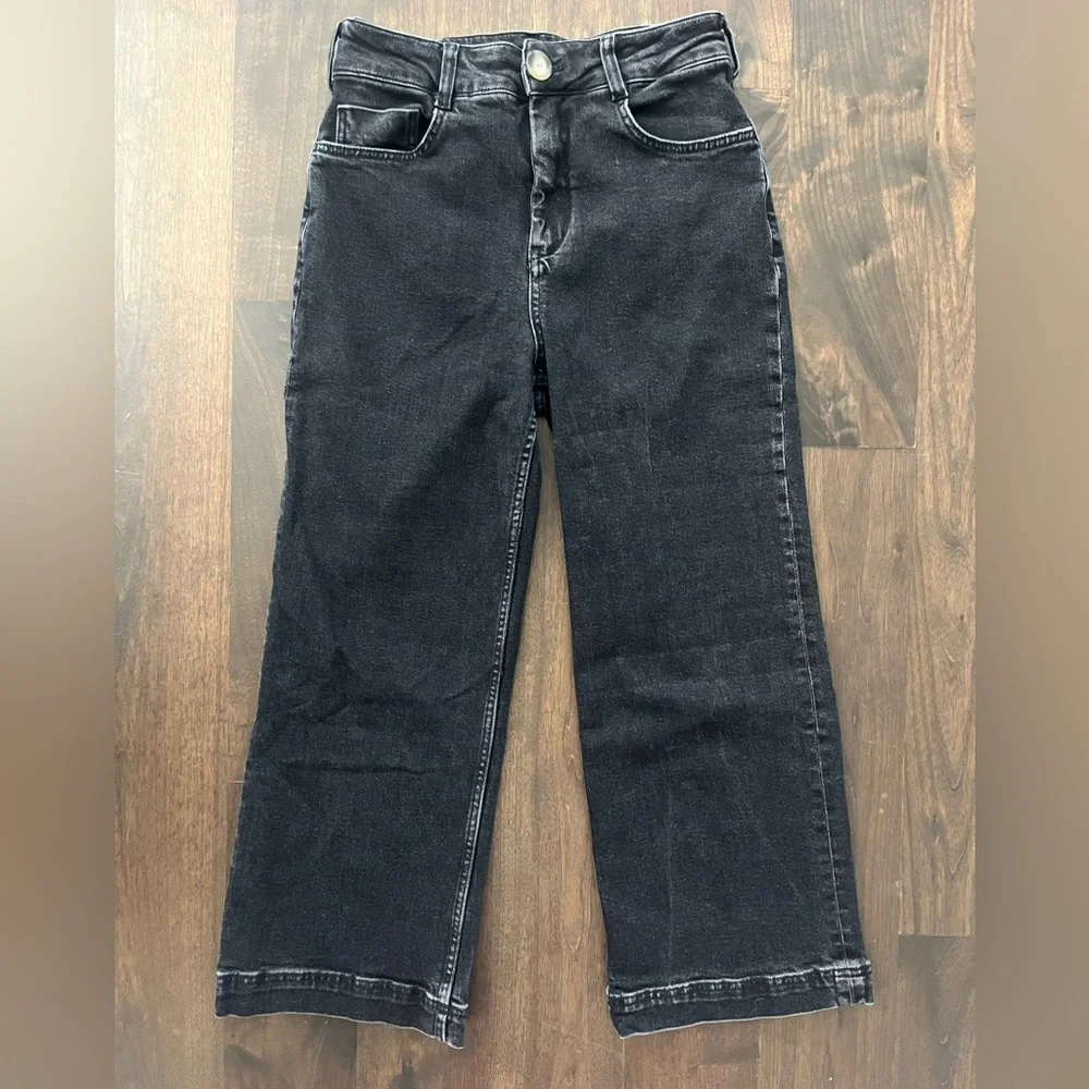 Anthropologie x Pilcro - The Skipper Wide Leg Cropped Jeans - Size 27 - Picture 4 of 6